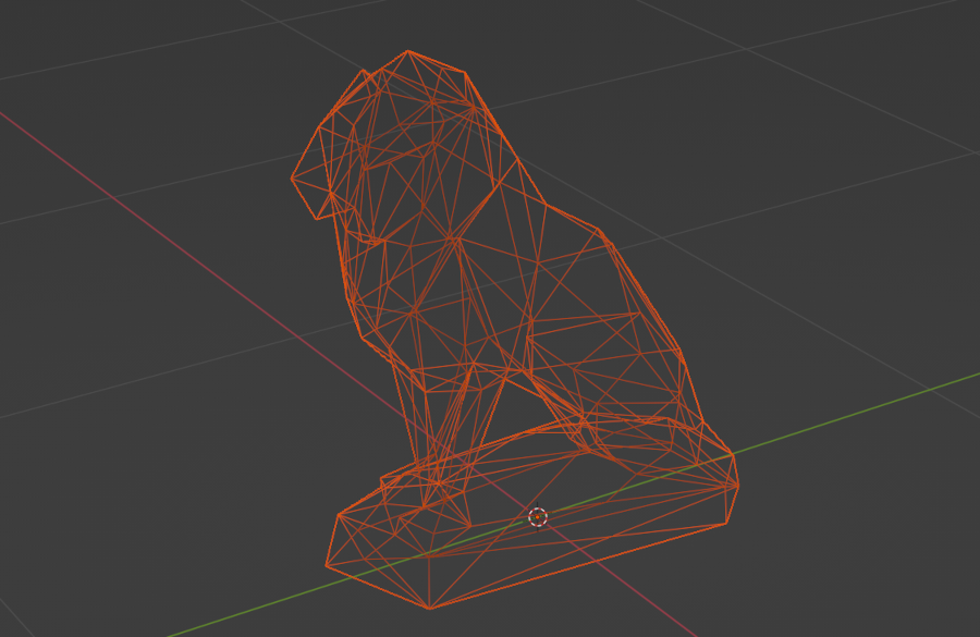 Colliding lion